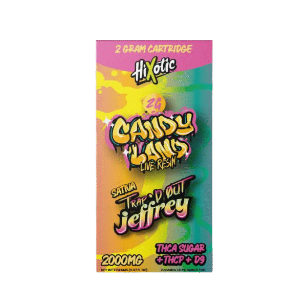 HiXotic Trap’d Out Jeffrey Vape Cartridges 2g