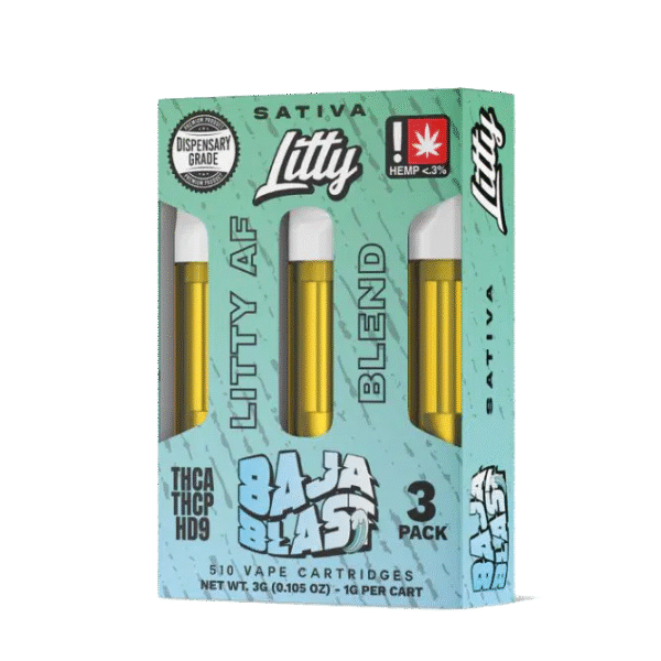 Litty AF Blend THCa Vape Cartridge 3g