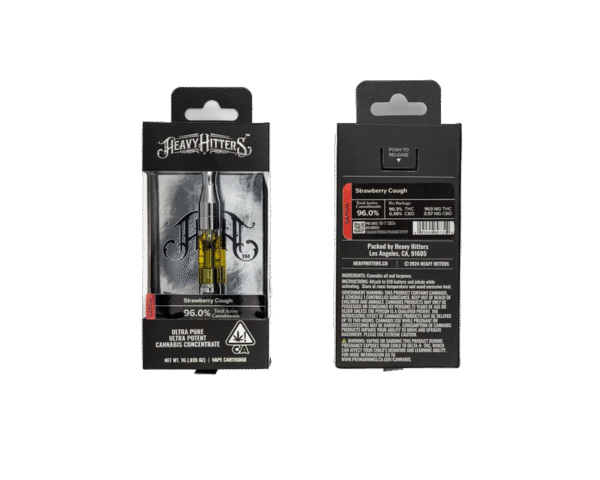 HEAVY HITTERS  510 VAPE CARTS  1G(1000MG)