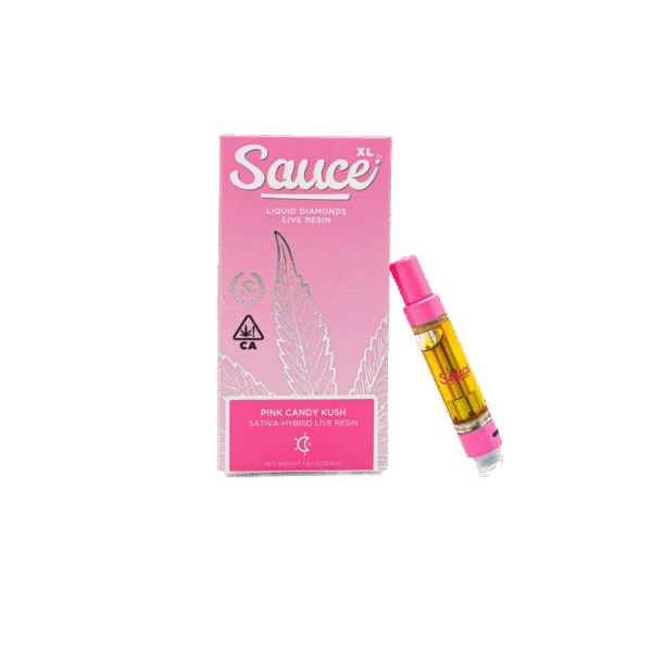 SAUCE - 510 VAPE CARTS - LIQUID DIAMONDS - LIVE RESIN - 1.5GM (1500MG)
