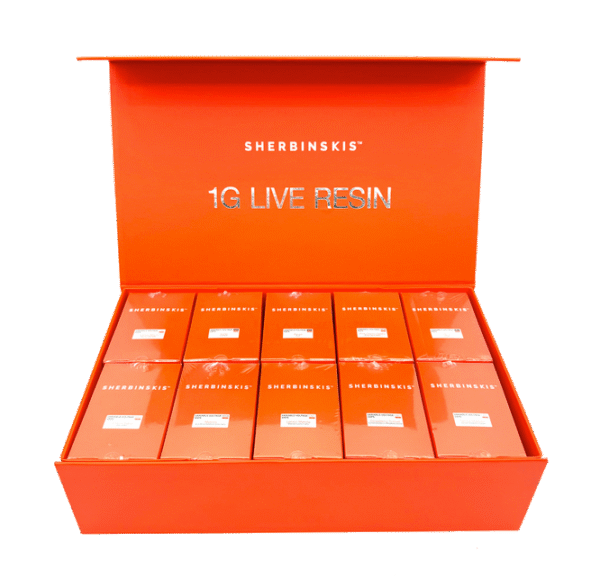 Sherbinskis Live Resin 1g Disposable – 100 Count